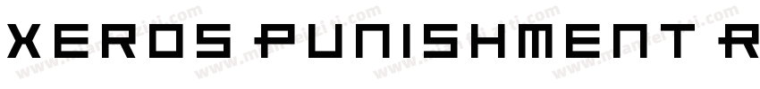 Xeros Punishment Re字体转换